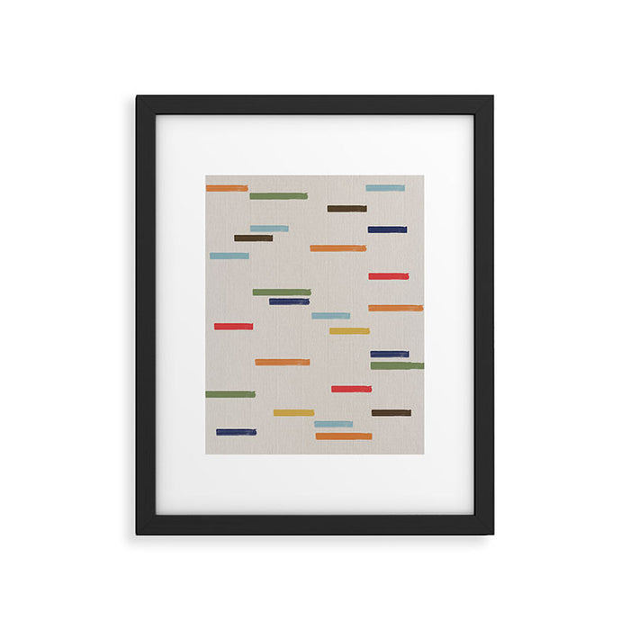 Simple Paper Modernist Art No.1 Framed Art Print Gallery Image 1