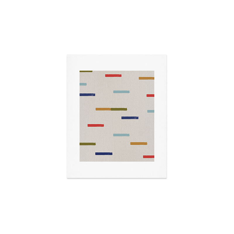 Simple Paper Modernist Art No.2 Art Print Gallery Image 1