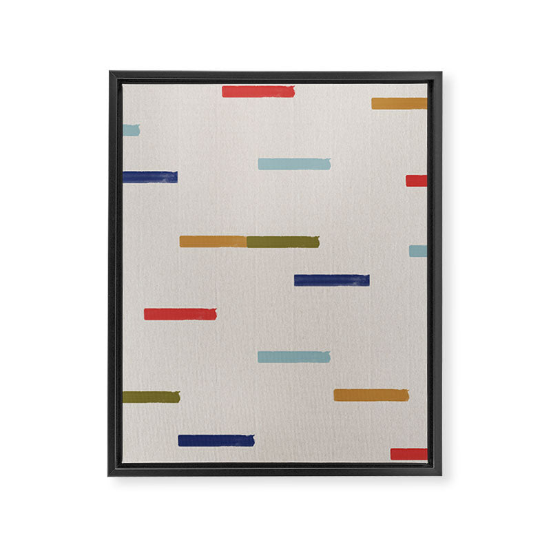 Simple Paper Modernist Art No.2 Framed Canvas Print Gallery Image 6