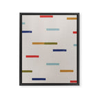 Simple Paper Modernist Art No.2 Framed Canvas Print Gallery Image 6