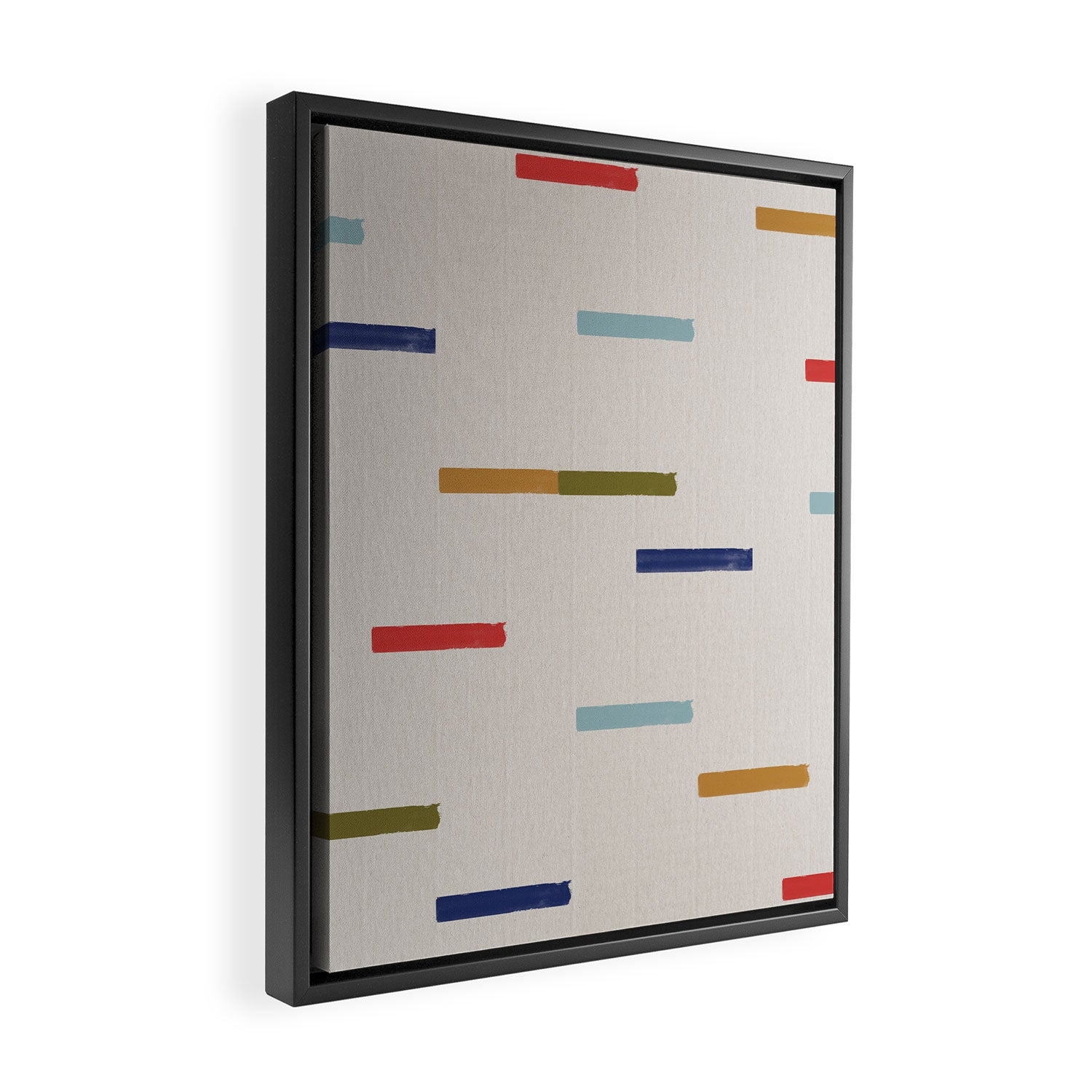 Simple Paper Modernist Art No.2 Framed Canvas Print Gallery Image 2