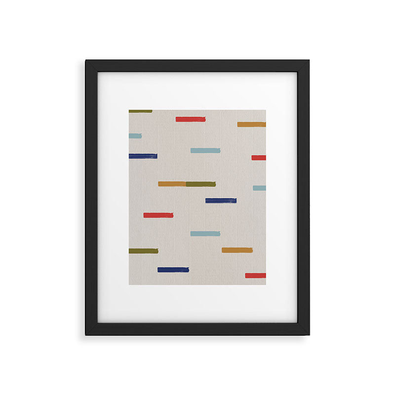 Simple Paper Modernist Art No.2 Framed Art Print Gallery Image 5