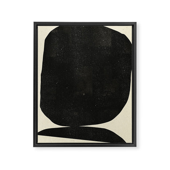 Stone Balance Framed Canvas Print Gallery Image 1
