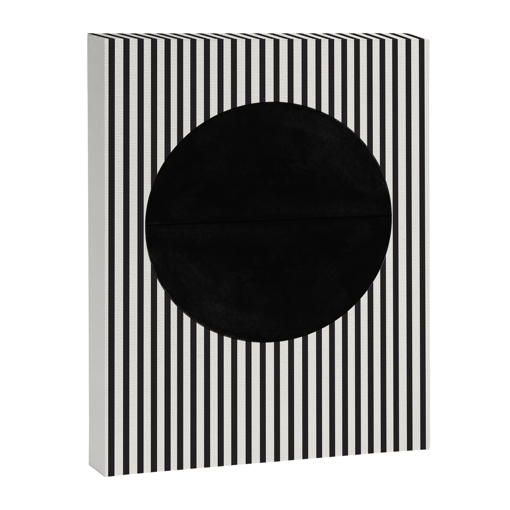 Stripes and Circle, Bauhaus Style  Canvas Print Gallery Image 6