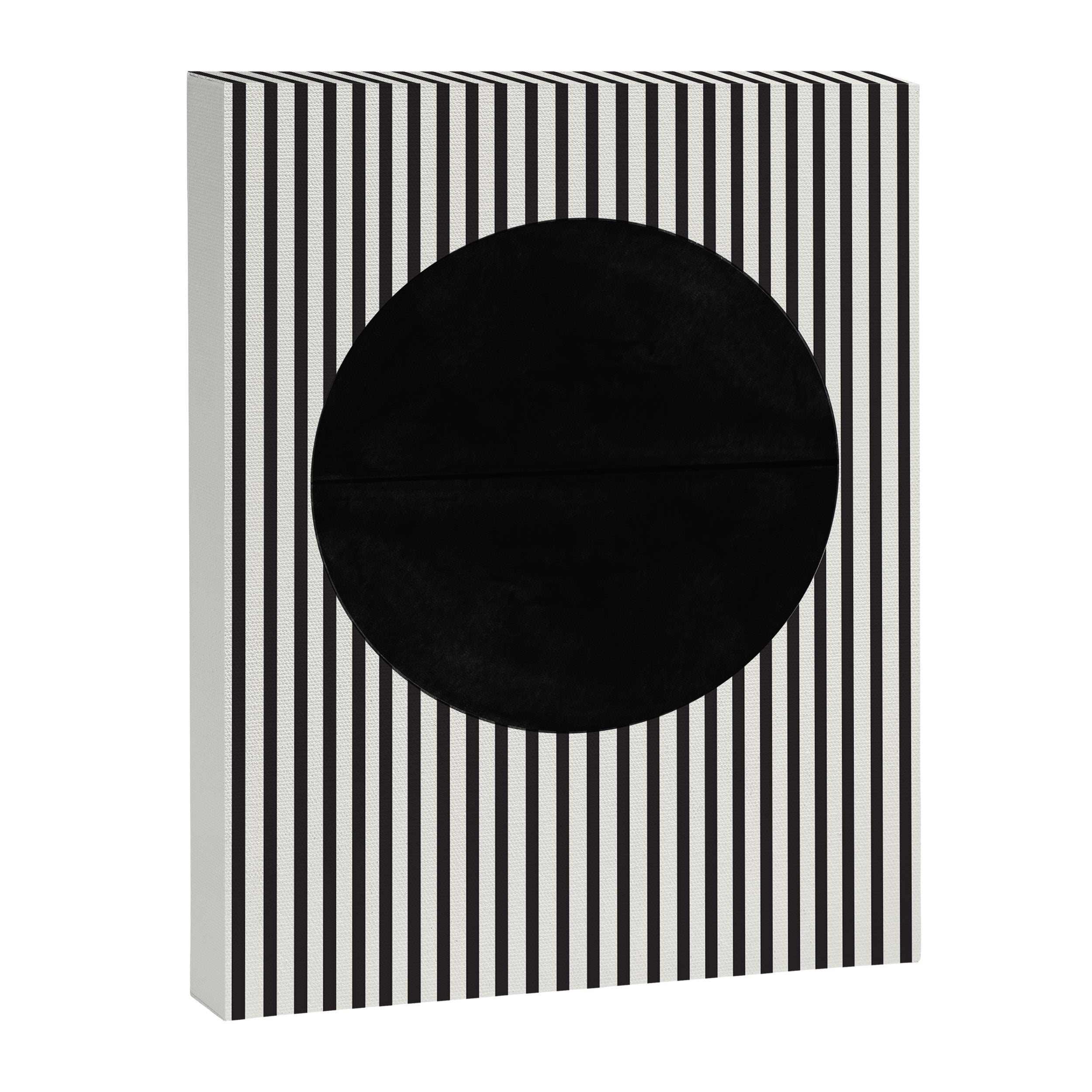Stripes and Circle, Bauhaus Style  Canvas Print Gallery Image 6