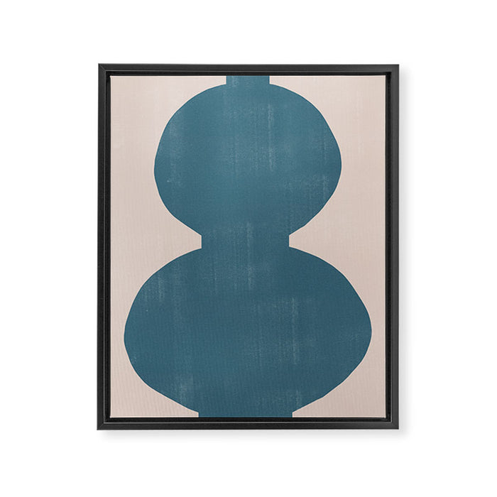 Study Shape Vase No.5 Framed Canvas Print Gallery Image 1