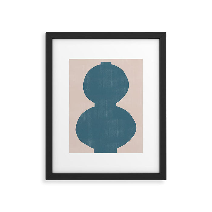 Study Shape Vase No.5 Framed Art Print Gallery Image 1