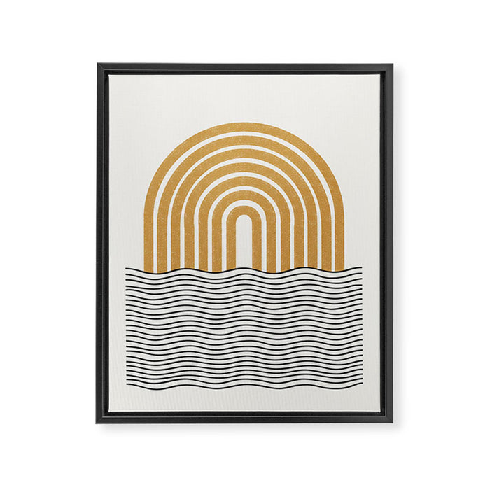 Summer Mood Framed Canvas Print Gallery Image 1