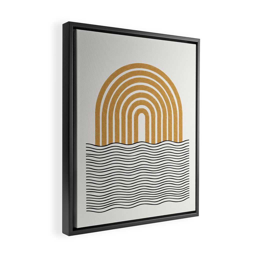 Summer Mood Framed Canvas Print Gallery Image 2