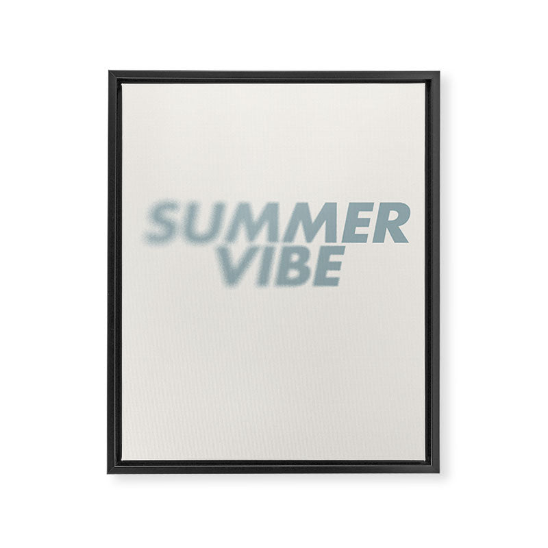 SUMMER VIBE Framed Canvas Print Gallery Image 6