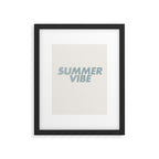 SUMMER VIBE Framed Art Print Gallery Image 5