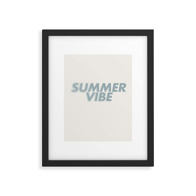 SUMMER VIBE Framed Art Print Gallery Image 5