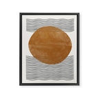 Sun and the water Framed Canvas Print Gallery Image 6