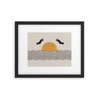 Sunrise Hand Art Framed Art Print Gallery Image 5