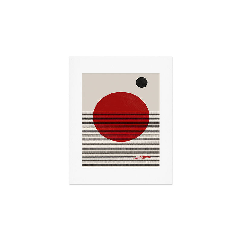 Swimming to you Art Print Gallery Image 1