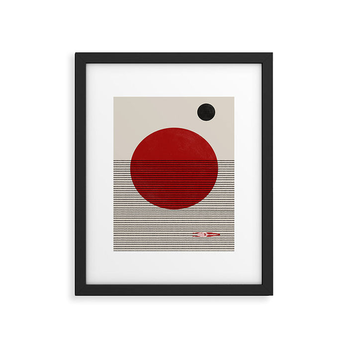 Swimming to you Framed Art Print Gallery Image 1