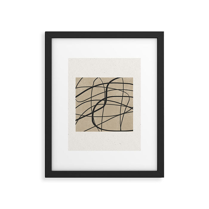 Tangled Paths Framed Art Print Gallery Image 1