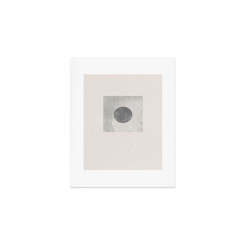 Texture Minimalist Paper Collage No.1 Art Print Gallery Image 1