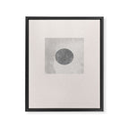 Texture Minimalist Paper Collage No.1 Framed Canvas Print Gallery Image 6