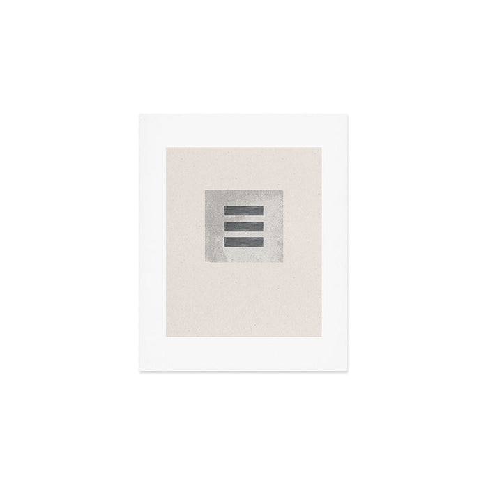 Texture Minimalist Paper Collage No.2 Art Print Gallery Image 1