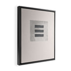 Texture Minimalist Paper Collage No.2 Framed Canvas Print Gallery Image 2