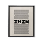 Tribal Boho Art Framed Canvas Print Gallery Image 6