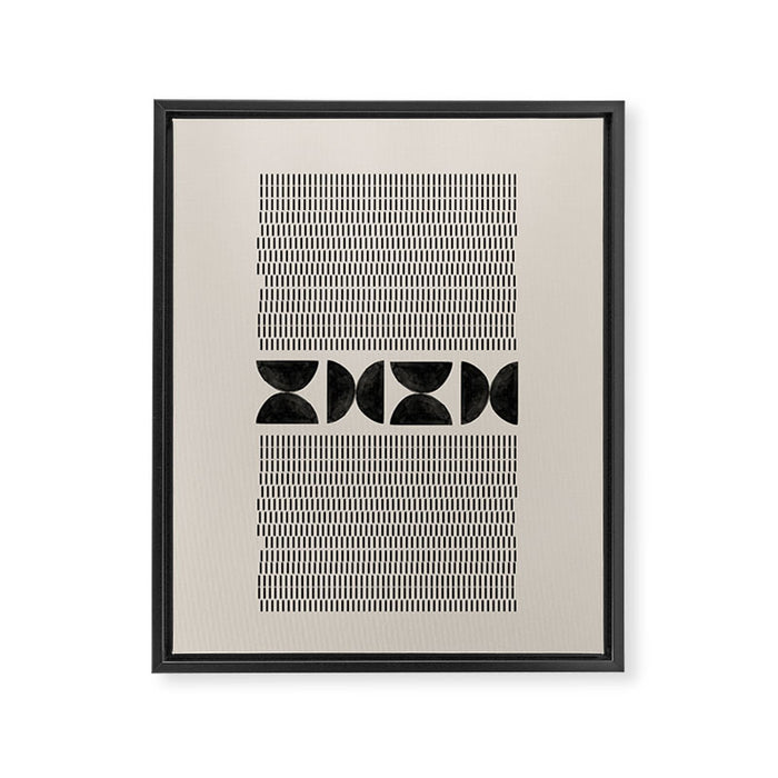 Tribal Boho Art Framed Canvas Print Gallery Image 1
