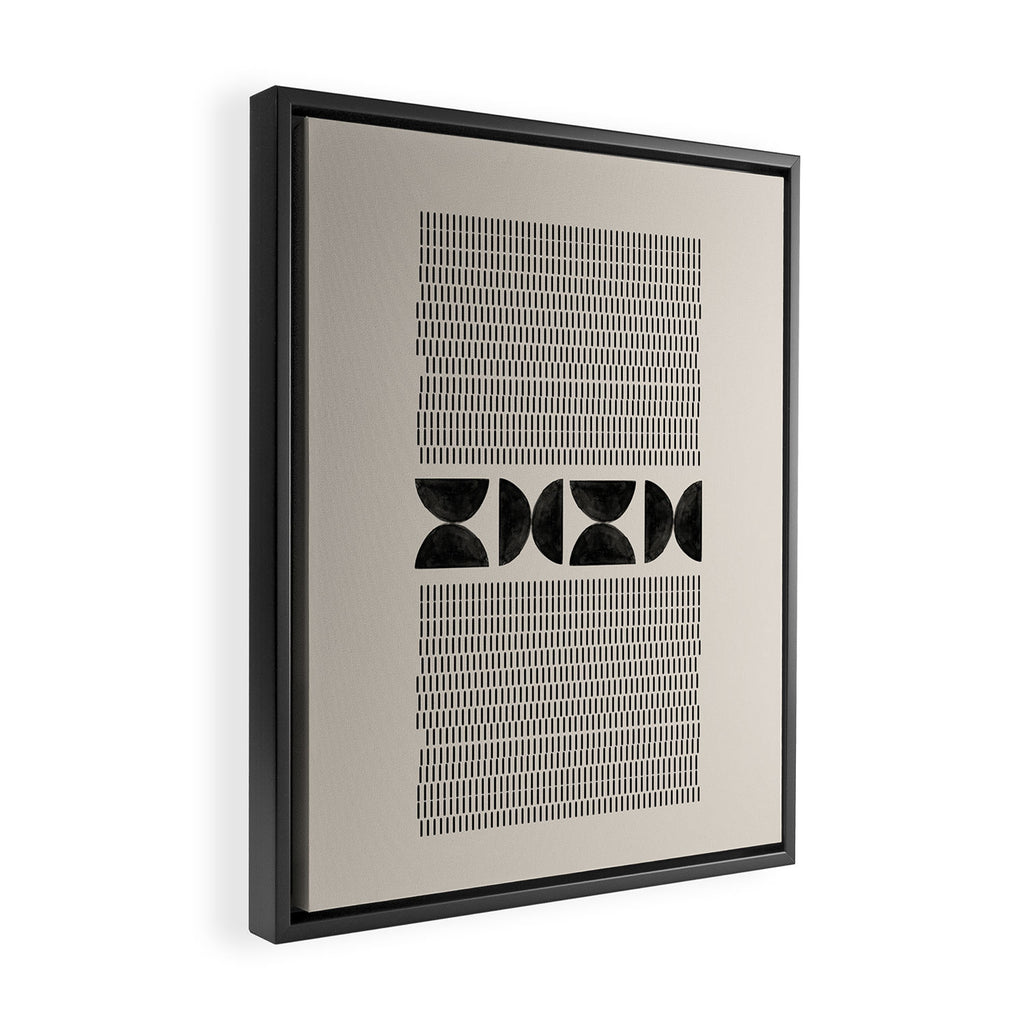 Tribal Boho Art Framed Canvas Print Gallery Image 2