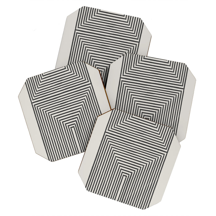 Tribal Modern Boho Art Coaster Gallery Image 1