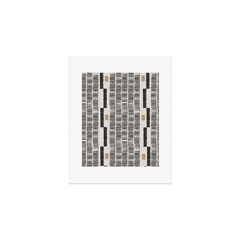 Tribal Rustic Pattern  Art Print Gallery Image 1