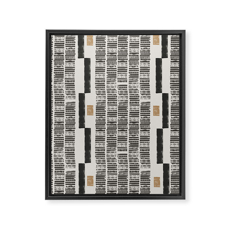Tribal Rustic Pattern  Framed Canvas Print Gallery Image 6