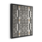 Tribal Rustic Pattern  Framed Canvas Print Gallery Image 2