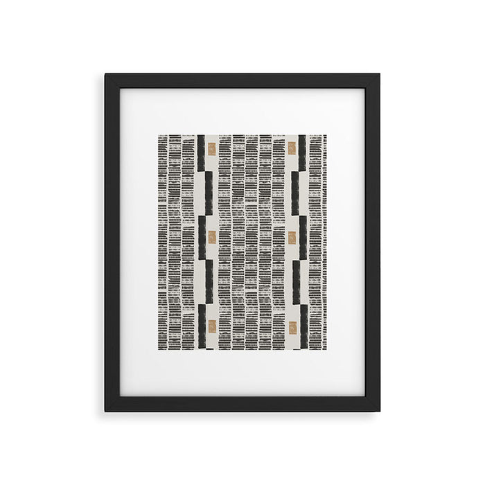 Tribal Rustic Pattern  Framed Art Print Gallery Image 1