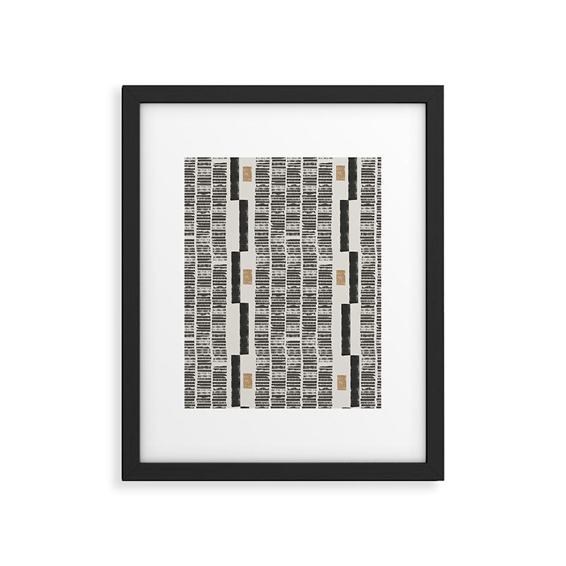 Tribal Rustic Pattern  Framed Art Print Gallery Image 5