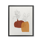 Vases Home Plants Framed Canvas Print Gallery Image 6