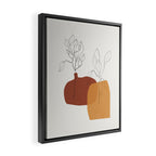 Vases Home Plants Framed Canvas Print Gallery Image 2