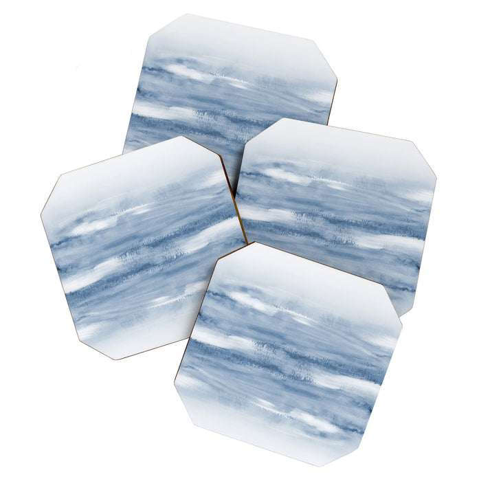Watercolour Abstract Clouds Coaster Gallery Image 1