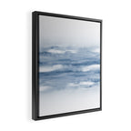 Watercolour Abstract Clouds Framed Canvas Print Gallery Image 2