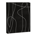 White Line Flow Canvas Print Gallery Image 6