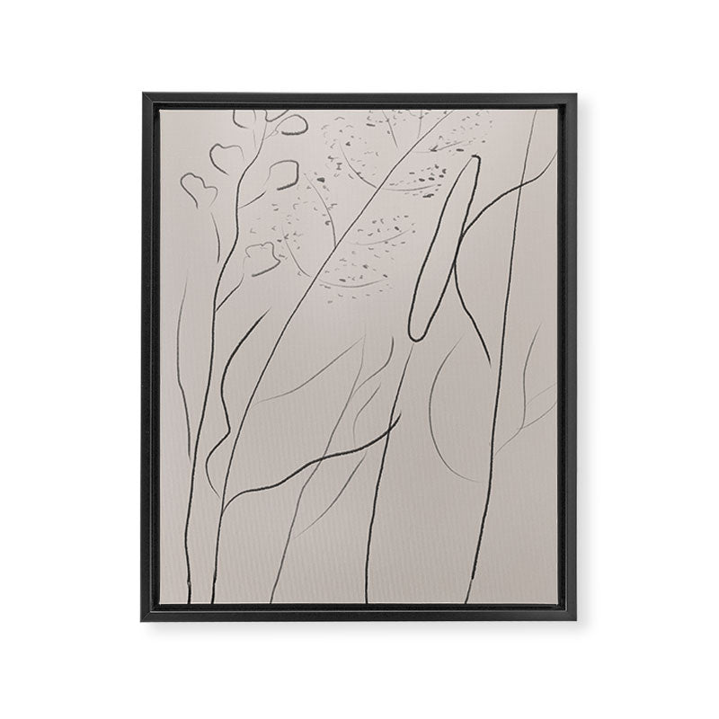 Wildflower Poem Framed Canvas Print Gallery Image 6