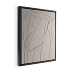 Wildflower Poem Framed Canvas Print Gallery Image 2