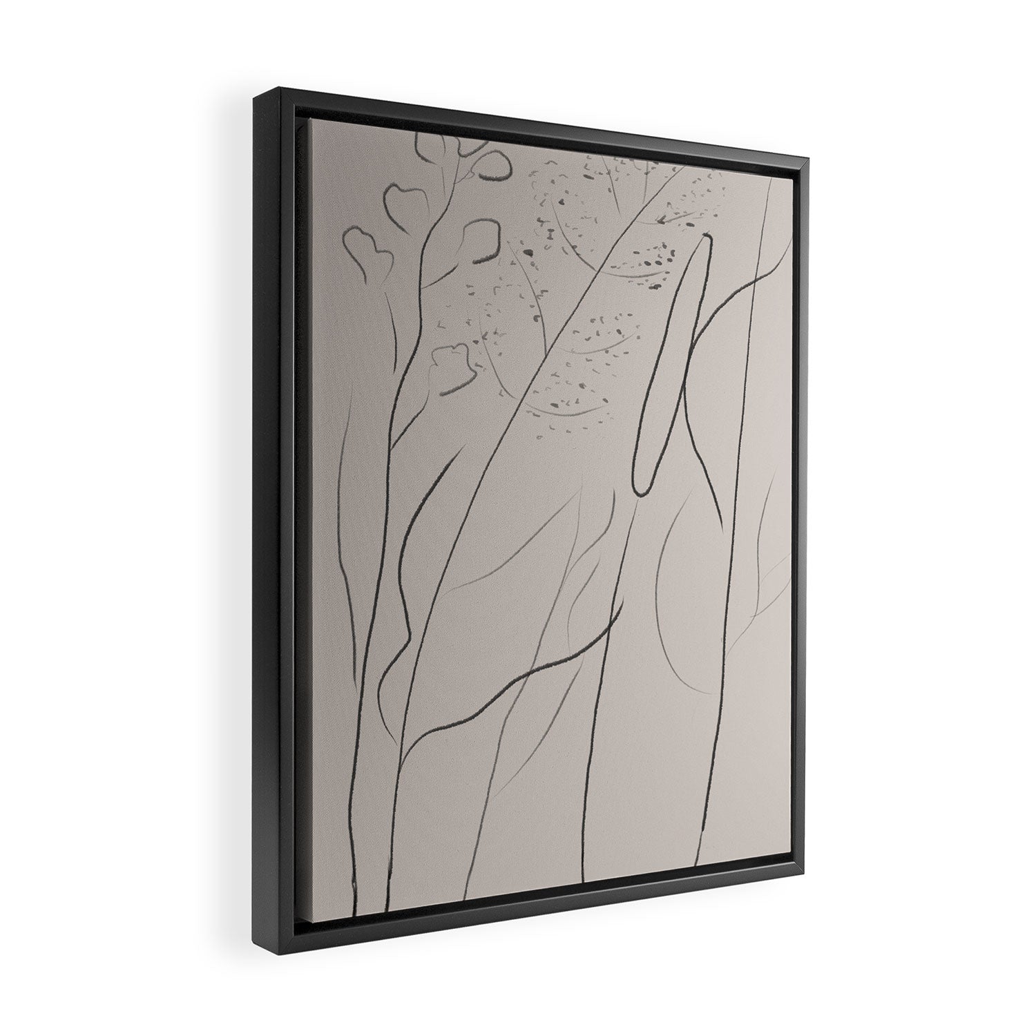 Wildflower Poem Framed Canvas Print Gallery Image 2