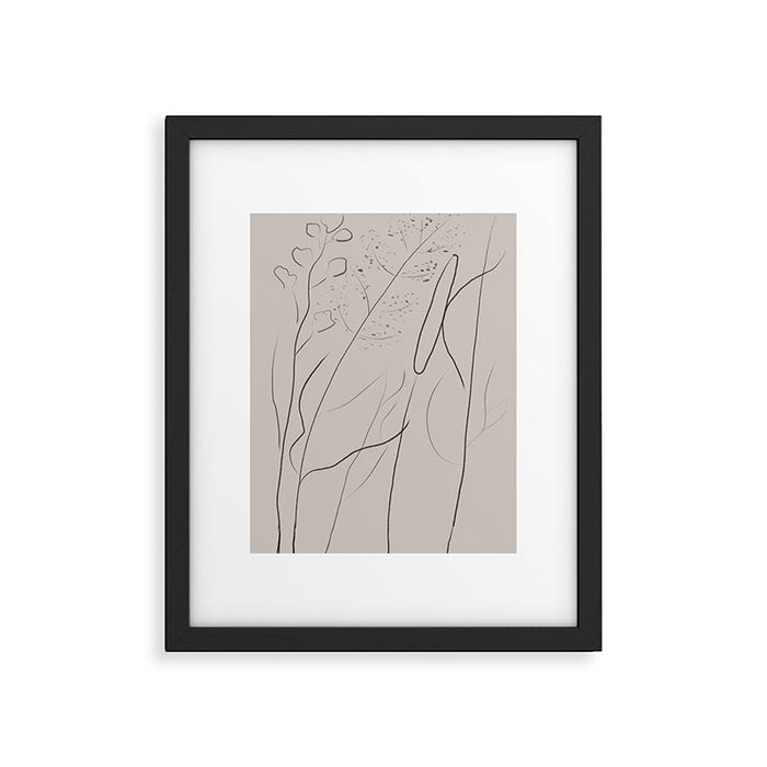 Wildflower Poem Framed Art Print Gallery Image 1