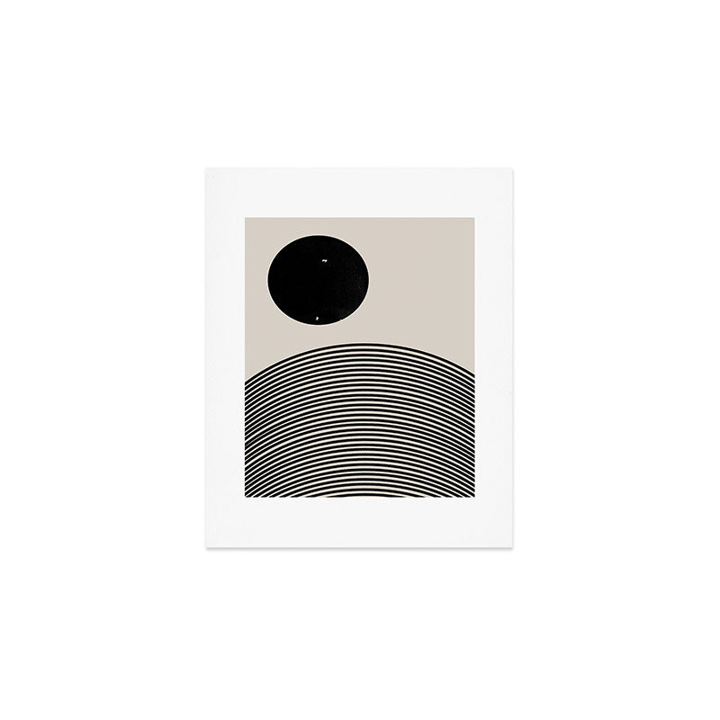 Woodblock Art, Mid Century illustration Art Print Gallery Image 1