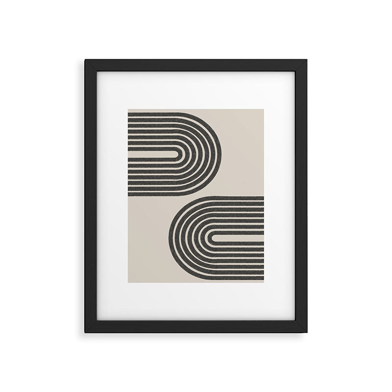 Woodblok Rainbow Art Framed Art Print Gallery Image 5