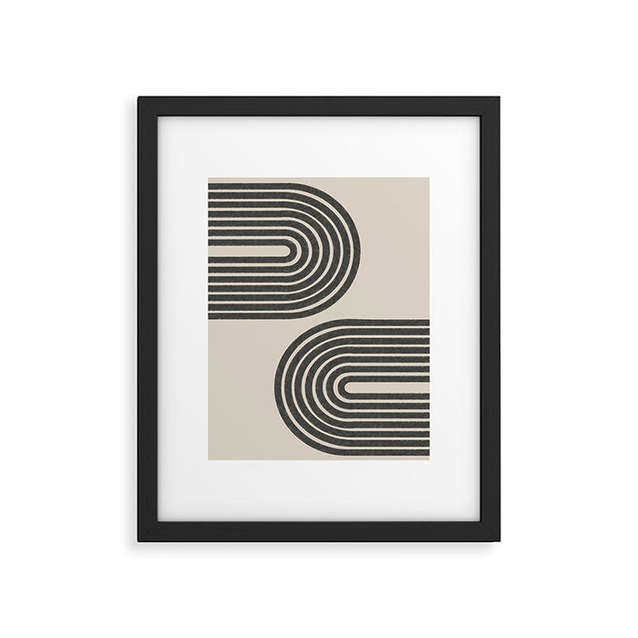 Woodblok Rainbow Art Framed Art Print Gallery Image 1