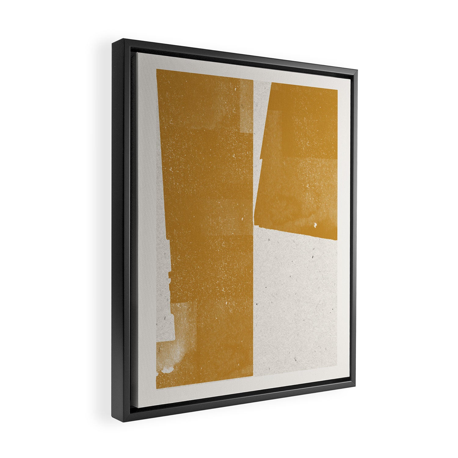 Yellow Object Framed Canvas Print Gallery Image 2