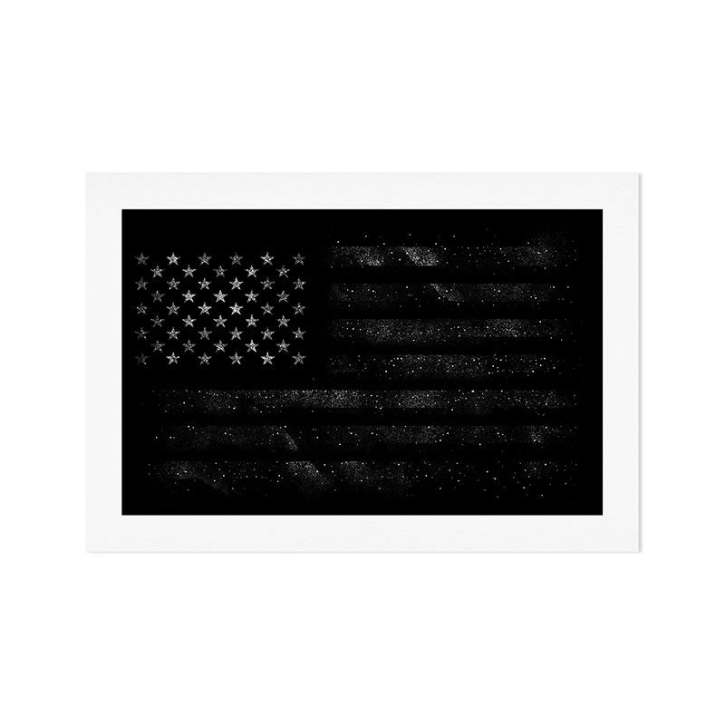 American Flag Art Print Gallery Image 1