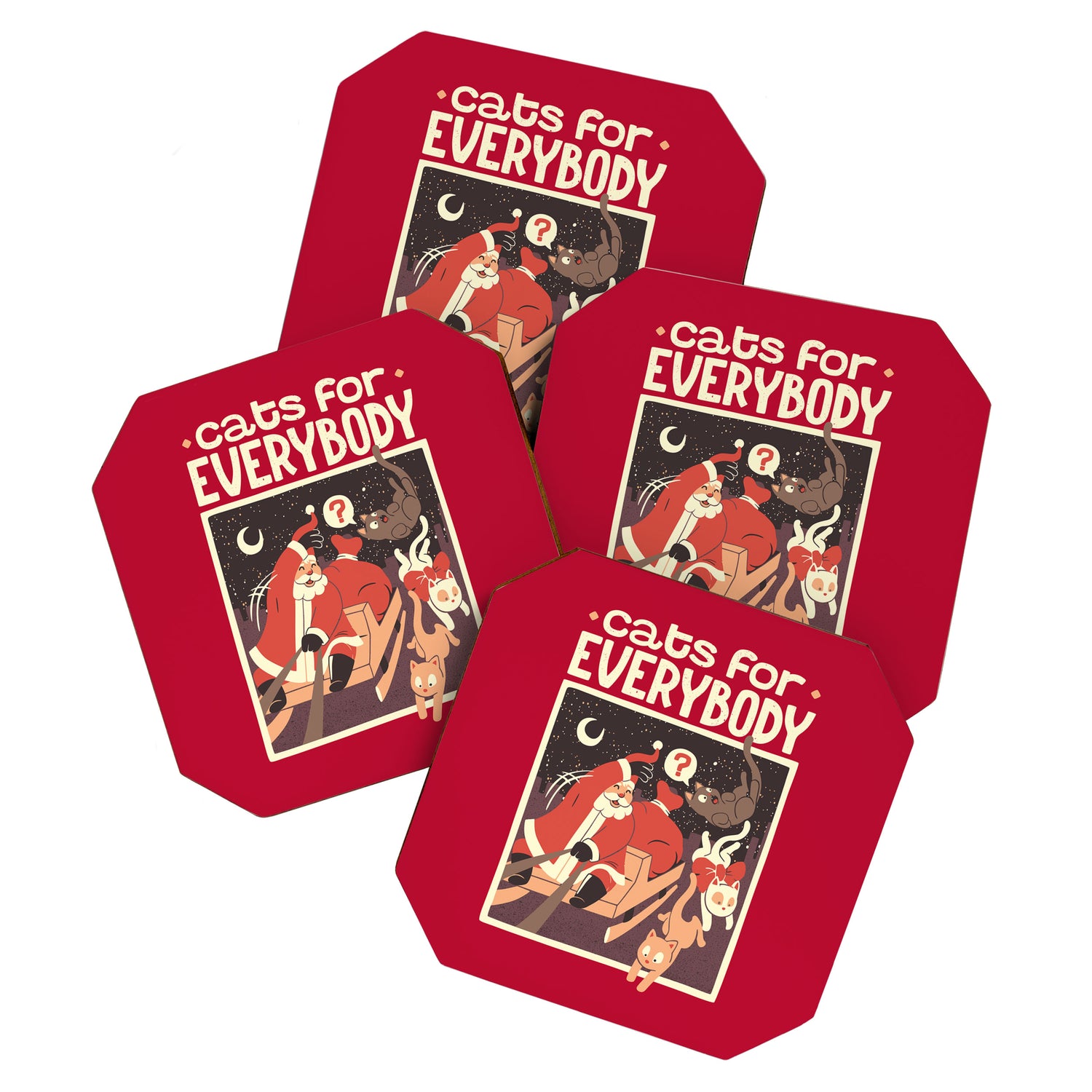Cats for Everybody Coaster Gallery Image 1