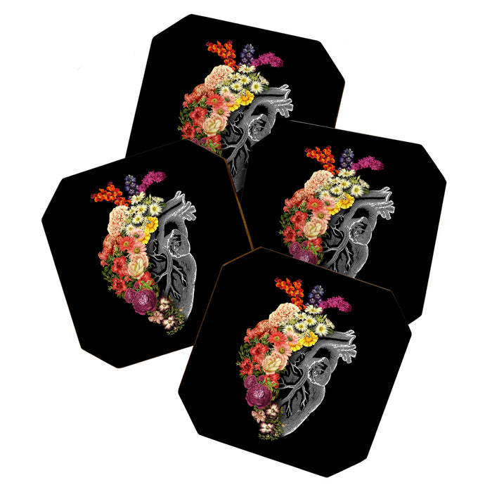 Flower Heart Spring Coaster Gallery Image 1